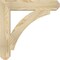 Ekena Millwork Thorton Craftsman Rough Sawn Bracket, Douglas Fir, 4"W x 24"D x 24"H BKT04X24X24THR04RDF - alternate 3